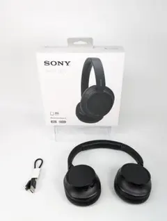 SONY ワイヤレスヘッドホン ブラック WH-CH720N - メルカリ