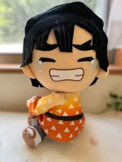 鬼滅の刃 めちゃでかしがみつき善逸ぬいぐるみ　我妻善逸