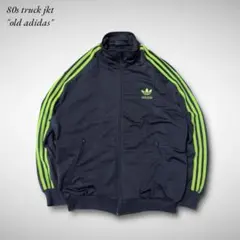 80sオールドアディダスファイヤーバードトラックジャケットトレフォイルロゴ古着
