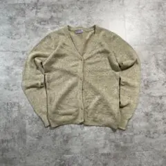 00-90s Kailaila モヘア XL カーディガン 無地 グレーのサムネイル