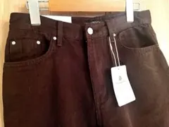 RARESOME コーデュロイパンツ M ブラウン 新品タグ付 韓国製ストレート