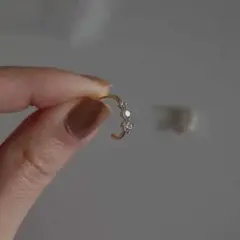 ゴールド ピアス ダイヤモンド風 仕事 デート お洒落