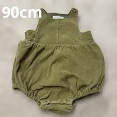 marvi オリーブグリーン コーデュロイロンパース　80cm 90cm