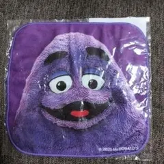 レア！　マクドナルドランド　キャラクター　ジャンボタオル　グリマス　ロナルド レア！ マクドナルドランド キャラクター ジャンボタオル