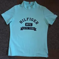 TOMMY HILFIGER GOLF★かわいいビッグロゴ モックネック★LLのサムネイル