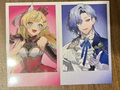 にじさんじ　ミラン・ケストレル　立伝都々　みたらし団　チェキ風カード