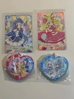 名探偵プリキュア キラキラカードグミ プリキュアあそーと2026 4点セット