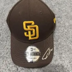 New Era 9FORTY SDロゴ キャップ ダルビッシュ有サイン入り