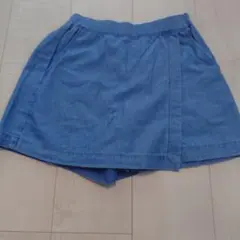 ユニクロ　デニムスコート　ハーフパンツ 140