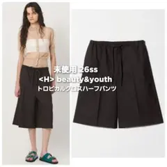 未使用◆26ss H beauty&youth トロピカルクロス ハーフパンツのサムネイル