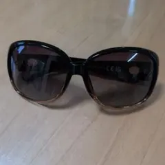 サングラス キルティング調装飾 ブラック ブラウン