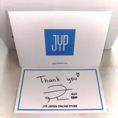 JYP サイン入りThank youカード　NiziURIMA