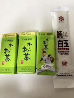 秋田白玉工業 純白玉 秋田県産もち米100%使用　純白玉粉　伊藤園 おーいお茶のサムネイル
