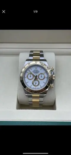 ROLEX シルバー ゴールド スポーツウォッチ クロノグラフ