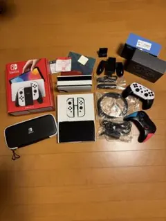 【おまけ多数】美品Nintendo Switch 有機ELモデル ホワイト 本体