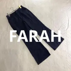 FARAH ファーラー サマーウールスラックス NAVY size.34 - メルカリ
