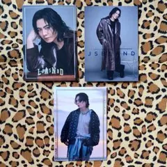 【フォトカード まとめ売り ⑨】三代目 登坂広臣 3枚 外袋3枚 シークレット