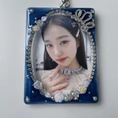 トレカキーホルダー　韓国　トレカ　レジン　デコ　硬質　ケース　トレカケース　n