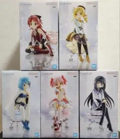 【新品未開封】魔法少女まどか☆マギカ　フィギュア 5種　コンプリートセット