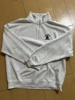 ills ハーフジップトレーナー スウェット グレー L 服 メンズ