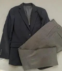 UNIQLOスラックス＋GUジャケットスーツSサイズのサムネイル