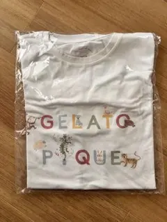 GELATO PIQUE ホワイト Tシャツ 動物柄