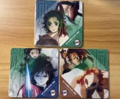 鬼滅の刃 ufotable cafe立志編 〜結んだ縁〜 コースター 3点セット