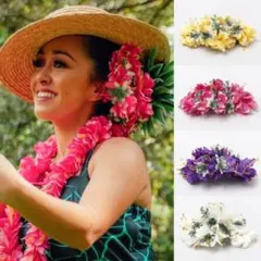 ハワイアン カヒリジンジャー ヘアクリップ 髪飾り フラダンス マウナロア②
