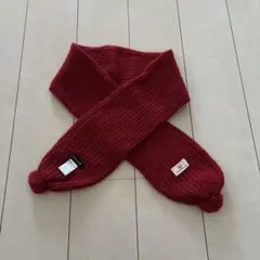 Comme ca ism 赤 マフラー サイズF