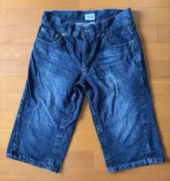 Nylaus メンズ デニム ハーフパンツ W82のサムネイル