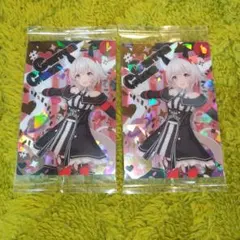 ウマ娘 ウエハース カード W3-06 カレンチャン 2枚セット