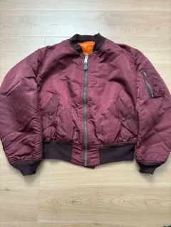 XL 米国製 70s 80s ALPHA アルファ MA-1 フライトジャケット ALPHA INDUSTRIES アルファ 80s 米国製 バックロゴ MA-1