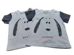 スヌーピー Tシャツ 80cm 2枚セット