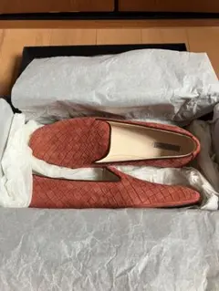 ボッテガべネタ　イントレチャート　フラットシューズ