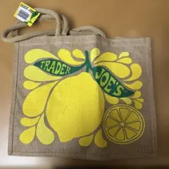 Trader Joe's レモンデザイン エコバッグ