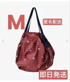 完売品】エコバッグ（ミニマルM）〈Shupatto〉 ファミリアチェック 赤
