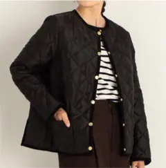 TRADITIONAL WEATHERWEAR キルティングショートコート