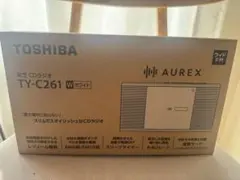 値下げしました‼️［新品］TOSHIBA CDラジオ TY-C261-W ホワイト