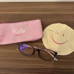 ブルーライトカット　JINS ニコプチコラボ