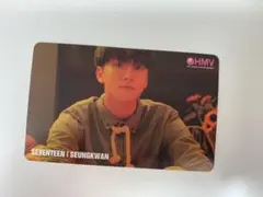SEVENTEEN スングァン HMVトレカ