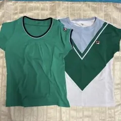 FILA レディース テニスウェア Tシャツ 2枚セットのサムネイル