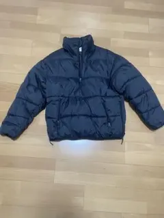 ハーフジップ ダウンジャケット