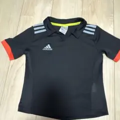 adidas climacool Tシャツ 120 黒/オレンジ　美品　お値下げ