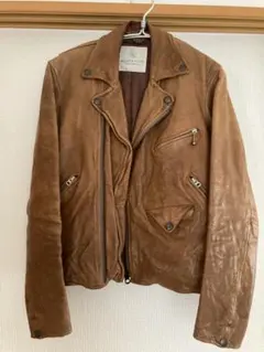 ビューティーアンドユース　beauty&youth レザージャケット