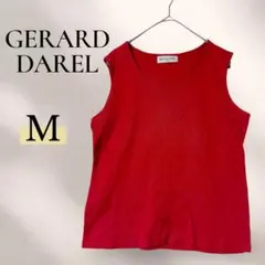 GERARD DAREL 東京スタイル タンクトップ Tシャツ M 赤 シンプルのサムネイル