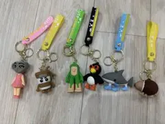 アニメキャラクター ストラップ 8個セット