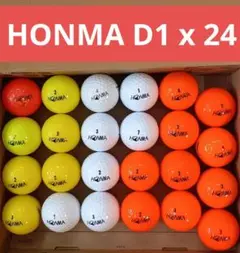 HONMA D1 24球　ロストボールのサムネイル