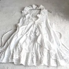 極美品★激レア★ピンクハウスのピコフリルとティアードの美しいリボンつきチュニック 2025年最新】ピンクハウス ピコフリルの人気アイテム - メルカリ