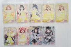 ラブライブサンシャイン　ウエハース●カード　19枚セット