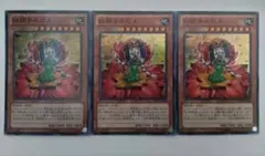 遊戯王 紅姫チルビメ スーパーレア 3枚